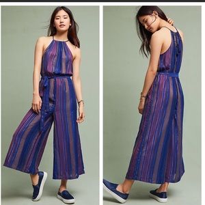Anthropologie wide leg jumpsuit
